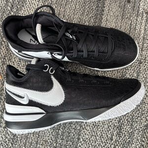 Nike Black and White Athletic Shoes